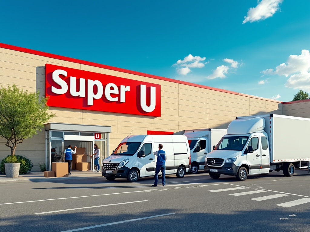 location utilitaire super u