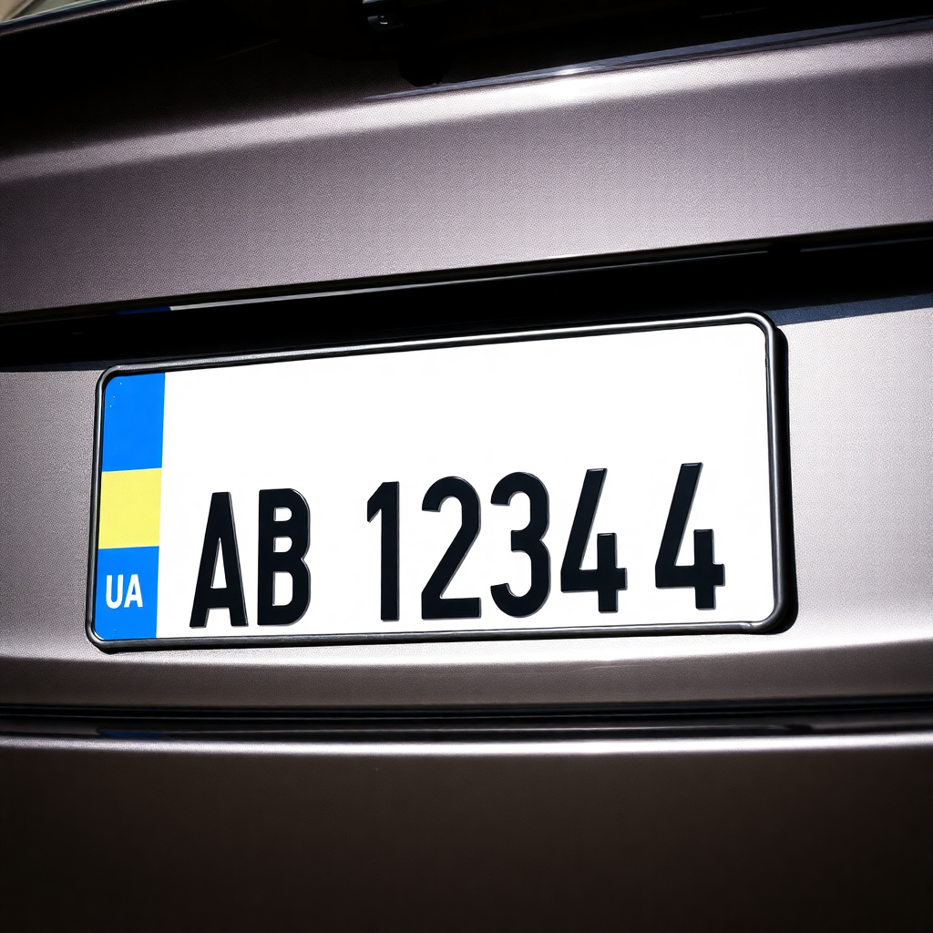 plaque immatriculation ua