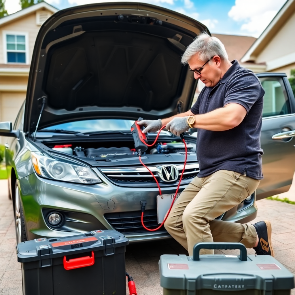 recharger une batterie voiture