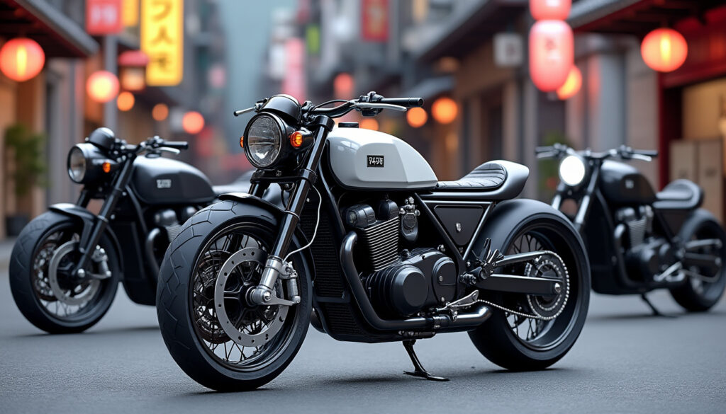 découvrez notre guide complet des customs japonais, explorez les modèles emblématiques et les tendances incontournables pour 2024, et inspirez-vous pour créer une moto unique alliant tradition et modernité.